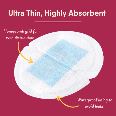 Ultra Thin Disposable Nursing Breast Pads (120pcs)
