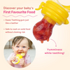 Baby Food/Fruit Feeder (Orange & Yellow Set)